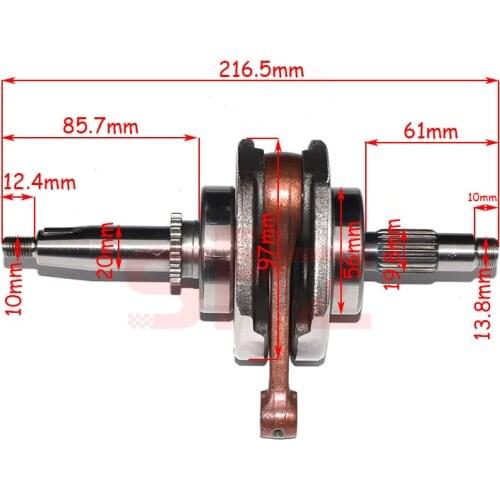 Suitable for foot-starting horizontal engine. Suitable for ZS155 150CC 155CC 160CC. Engine parts for mud pit bicycle