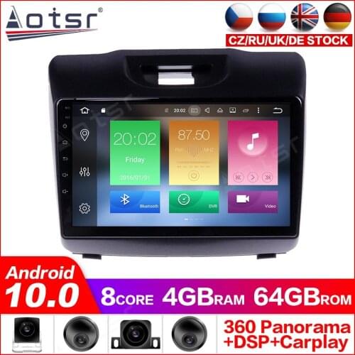 Android 10.0 GPS Navigation Radio Player for Chevrolet s10 2015-2018 Video Player Stereo Headuint free map Built in Carplay dsp