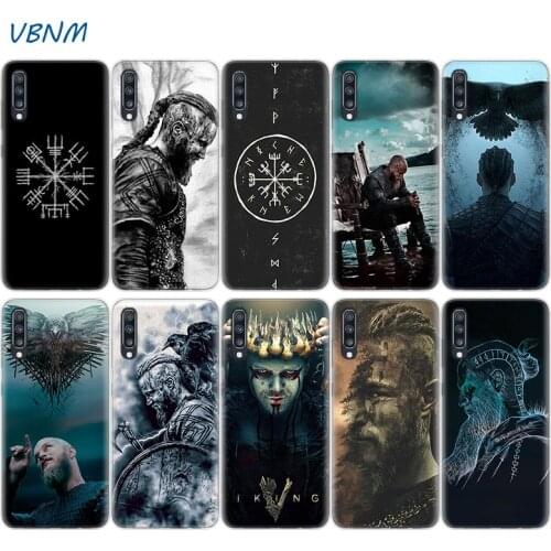 Ragnar Lothbrok Vikings Phone Case For Samsung Galaxy A51 A71 A50 A70 A20 A30 A40 A10 A20E J4 J6 A6 A8 A7 A9 2018 Cover