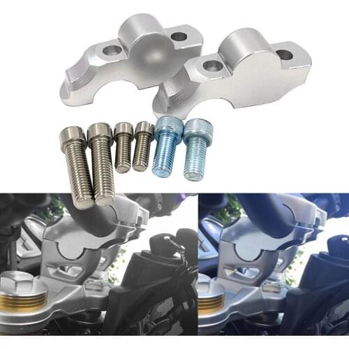 Motorcycle Handlebar Riser Up 28mm Movers Back 25mm Bracket For BMW R Nine T R9T 2014 2015 2016 2017 2018 2019