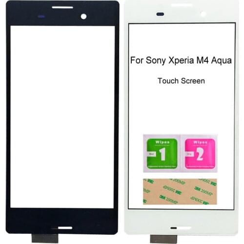 5.0" For Sony Xperia M4 Aqua E2303 E2306 E2353 E2333 Touch Screen Digitizer Front Outer Glass Touch Panel Sensor