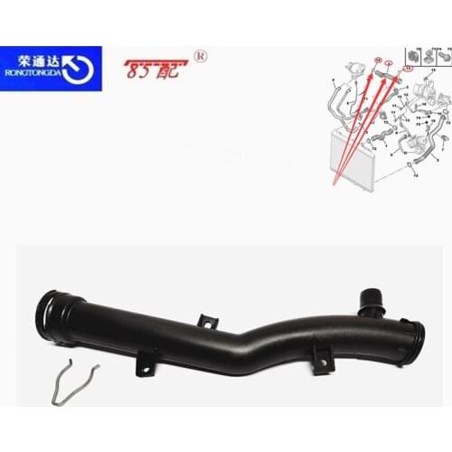 Water Pump Hose 1351VF/9806914880/1351NE For Peugeot 207/208/308/3008/5008 For Citroen C3/BERLINGO/C4/DS Outlet Bypass