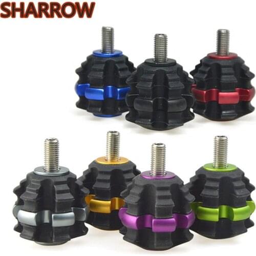 1Pc Archery Bow Stabilizer Ball Damper Silencer Shock Absorber Reduce Noice For Outdoor Training Shooting Archery Accessories
