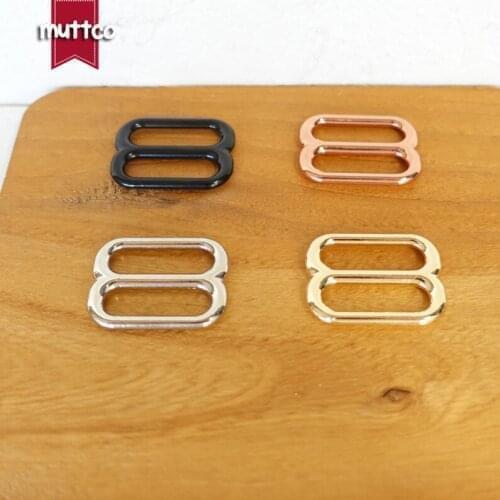 100pcs/lot DIY dog collar For 20mm Webbing Loops DIY Straps Bags Belts Accessories high quality plated metal 4colours