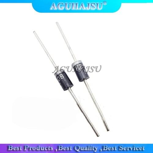 20PCS HER508 DO- 27Diode 5A 1000V New original