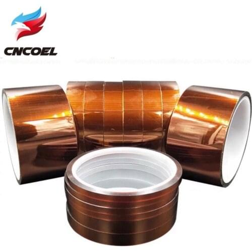30 Meters Adhesive Tape Polyimide Thermal Protection Insulation Heat Resistant Anti Static High Temperature Film Tape