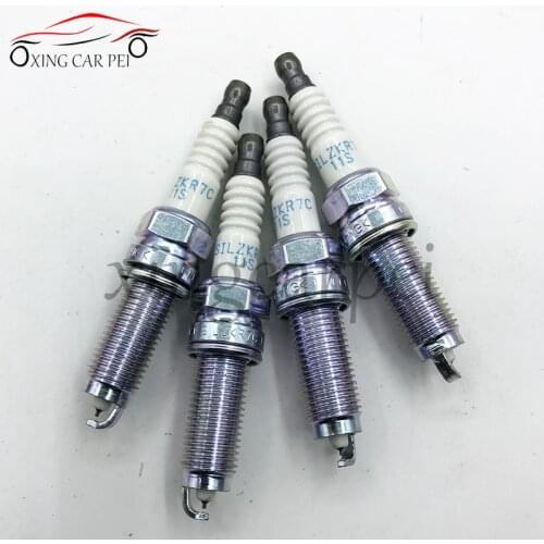 4pcs SILZKR7C11S 92932 Iridium Spark Plug For Honda Crider Jade Odyssey Accord Civic 12290-R1A-H01Auto Part