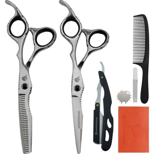 6" Professional Japan Hair Scissors Barber Kit Barber Scissors for Hairdresser Supplies Hair Cut Thinning Scissors Salon Haircut