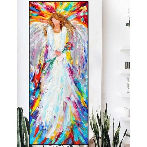 3 d Diamond Painting Abstract angel flower DIY Diamond Embroidery 5D Picture Of Rhinestone Square Mosaic art painting Decor Home