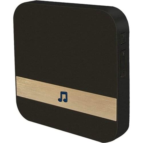 Top Wireless Wifi Video Doorbell Receiver Home Security Indoor Doorbell Receiver, Suitable for Personal Families-EU Plug