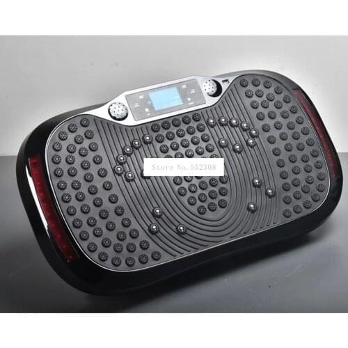 Mute Electric Fat Burning Machine Magnet Function Bluetooth Music Remote Control Indoor Vibration Fitness Massager Body Shaper