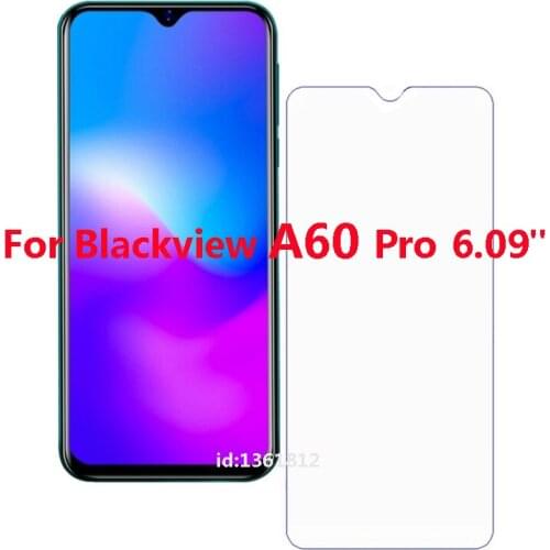Blackview A60 Pro Tempered Glass Screen Protector For Blackview A60 Pro Glass Transparent Phone Screen Protector Film 6.09 inch