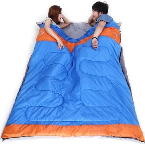 Camcel Ultralight Camping Sleeping Bag Adult Winter Sleeping Bag Camping Double Sleeping Bags Sleeping bed 2.8KG