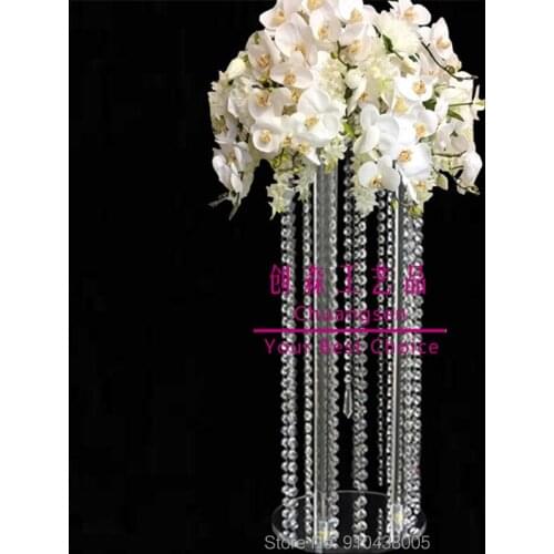 New Design Flower Holders Flower Vase Table Centerpiece Event Flower Rack Wedding Decoration Center Piece Christmas Deco