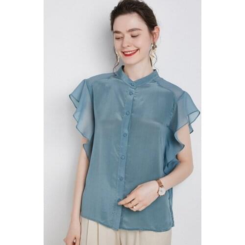 Женские голубые рубашки JOG MCERG China At AliExpress