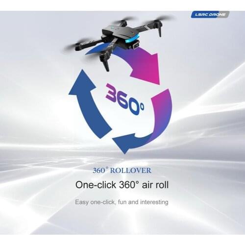 LS878 Drone 4K HD Dual Camera Fpv Wifi Altitude Hold RC Mini Drones Toys Quadcopter Helicopter Profesion Mode Foldable D0G0