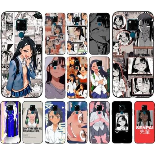 MaiYaCa please don't bully me nagatoro anime aesthetic Phone Case for Huawei Mate 20 10 9 40 30 lite pro X Nova 2 3i 7se