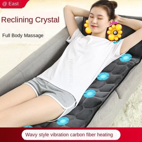 Cervical vertebra massager multi-functional whole body neck waist shoulder back electric