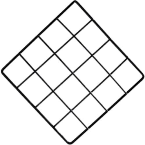 1pcs Multifunctionl Metal Mesh Storage Holders Photo Grid Panel Wall Decor Photo Wall Wall Display Organizer