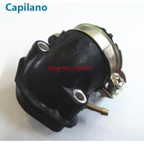 Motorcycle GY6-125 carburetor intake pipe joint manifold for 125cc GY6 125 fuel spare parts