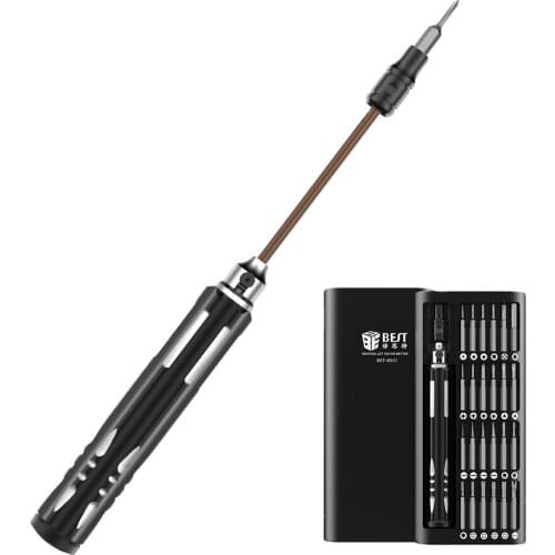 For iPhone cell Phone eyeglasses Repair Tools 24 in 1 professional 24pcs magnet precision screwdriver set