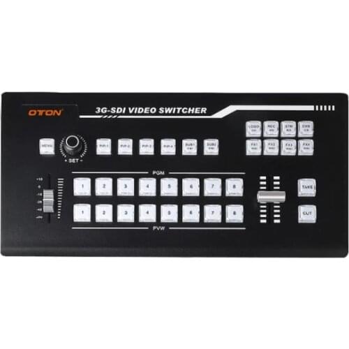 Oton Geek S08 SDI/HD MI/USB Live Streaming and Recording Video Switcher Mixer