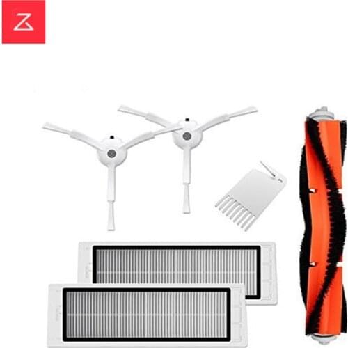 Consumables For Xiaomi Mijia Robot Vacuum Cleaner Xiaomi Roborock Washing Vacuum Cleaner Kit Brush Filter Virtual Wall Rags
