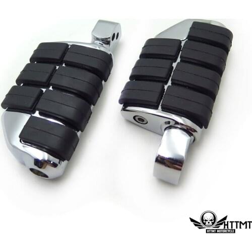 Aftermarket free shipping motorcycle parts For Motorcycle Yamaha V-Star Road Star Boulevaro V-Max Virago Rubber Rear Foot Pegs