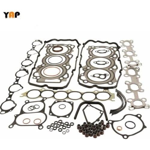 VQ35DE Overhaul Gasket Kit Engine FOR FITNissan J31Z TEANA VQ35DE 3.5L 24V V6 A0101-CA025 2002-2014