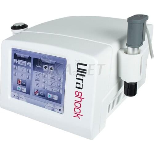 High Grade 2 In 1 Ultrasound Wave+ESWT Shock Wave ED Erectile Dysfunction Therapy Physiotherapy Release Pain Equipment