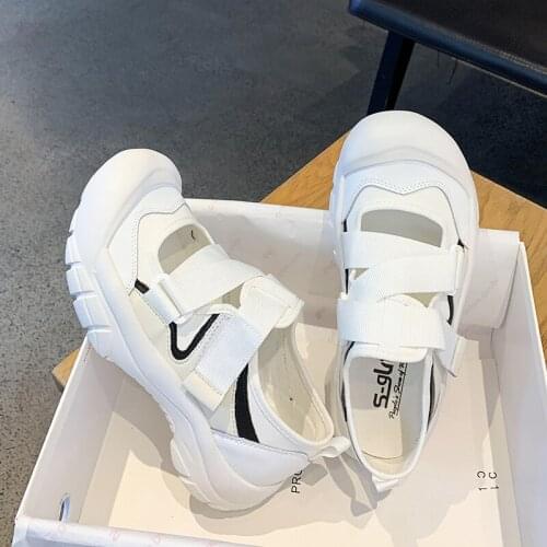 2021 Hugely Popular Platform Sneakers Women Chunky Sneakers Luxury Brand Neon Casual White Shoes Women Leather Flat Shoes Women