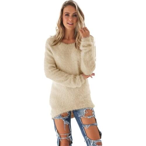 Stylish Bar Autumn Winter Sweaters And Pullovers 2019 Women Long Sleeve Jumper Sweater Slim Solid Knitted Jumpers Sweater Mujer