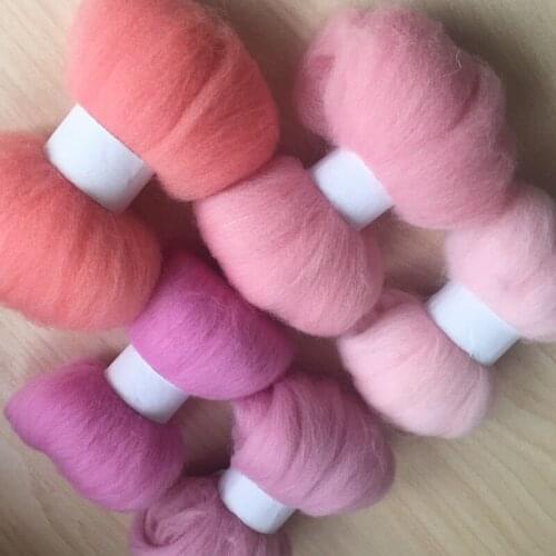 DIY wool fiber 10g/5pcs/lot free shipping