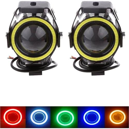 Motorcycle tricycle electric vehicle off-road vehicle modified LED spot light U7 laser gun Transformer LED lights