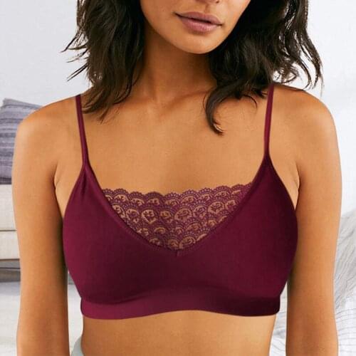 2020 Fashion Sexy Women Lace thin Vest Chest Cropped Tops Small Straps Sexy Elastic Camisole Tank Tops New Sports Vest