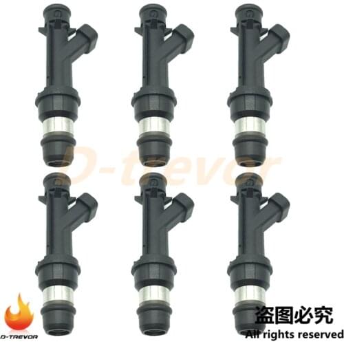 6PCS 12586551 25323971 fuel injector nozzle for 2000-2005 Buick Chevrolet Pontiac 3.8L V6 832-11162