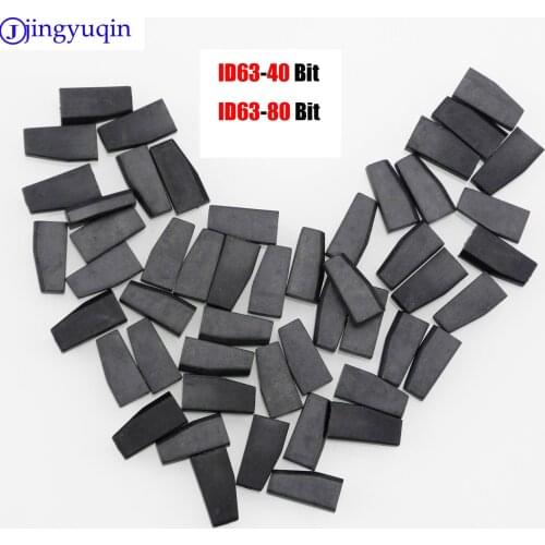Jingyuqin Car Key 4D63 40Bit 80Bit Transponder Auto Carbon Transponder Chip For Ford/Mazda For VW /Audi /Seat /Skoda /Porsche