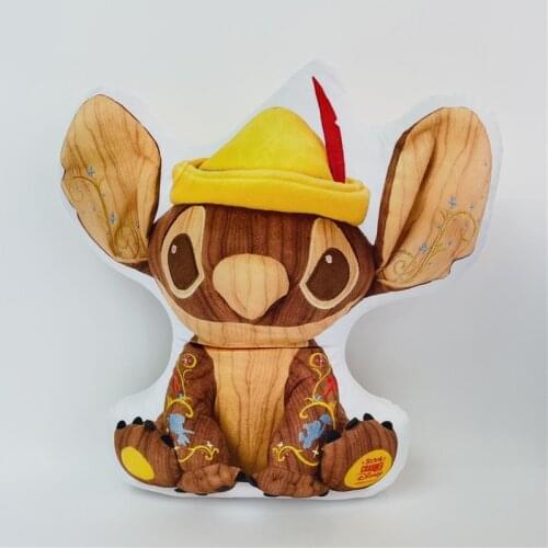 Disney Stitch Cartoon Cute Little Monster Anime Pattern New Alien Doll Doll Pillow Baby Birthday Month Limited Edition Plush Toy