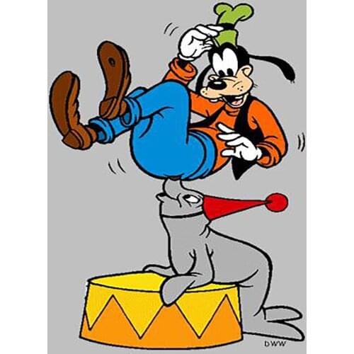 Disney 5D Diamond Painting Set Full Square Goofy Cross Stitch Kits Art Cartoons Animal Mosaic Cross Stitch Kits Home Decor