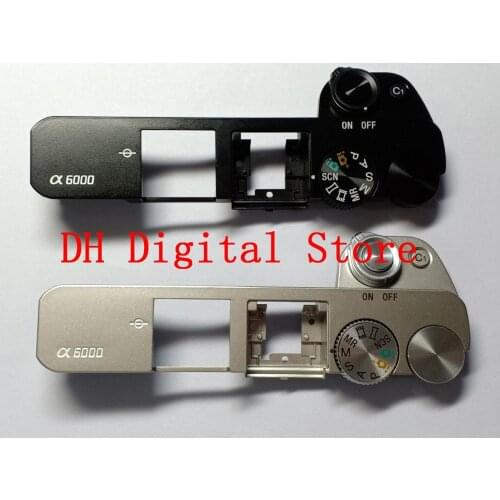 New For SONY ALPHA A6000 Top Cover with Popup Flash and Dial REPAIR PART ( Black or silver )