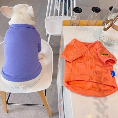 French Bulldog Coat Hoodies Winter Pug Dog Clothes Outfit Garment Poodle Bichon Schnauzer Shiba Inu Clothing Cardigan Dropship