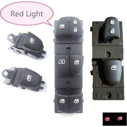 25401-1KA0B Red Light Window Master Switch for Nissan Qashqai Altima Sylphy Tiida X-Trail 25401-1KA0A 25411-1KL5A