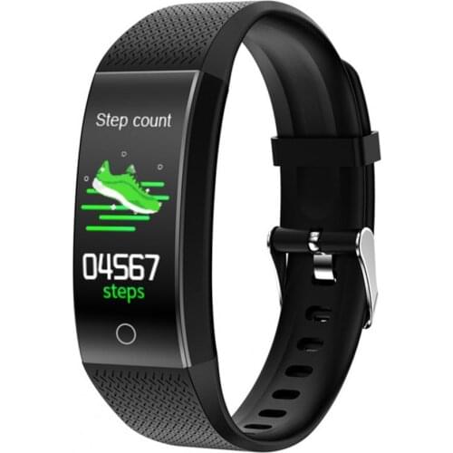 QW18T Smart Watch IP67 Waterproof Heart Rate Monitoring 0.96 Inch Fitness Tracker Sport Bracelet for Running