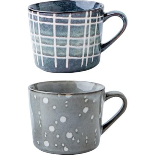 Vintage Personalized Small Luxury Ceramic Mug Personnalisable Girl Hand Painted Hot Chocolate Mugs Original Coffee Cups II50MKB