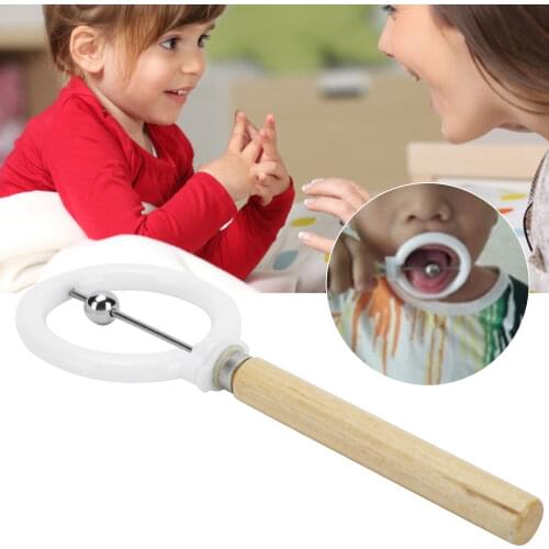 1pc Children Mouth Tongue Tip Lateralization Exerciser Trainer Oral Muscle Strength Training Care Mouth Tongue Exercising Tool