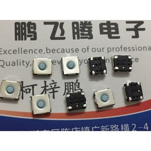 1PCS Panasonic inner patch 4 pin 6*6*2.5 touch switch waterproof and dustproof silicone button EVQP0N02B