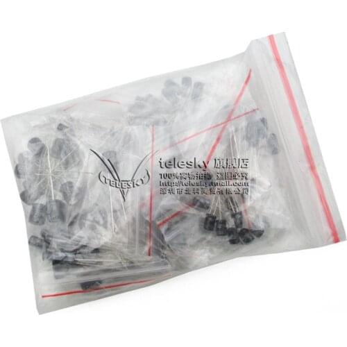 120pcs 12 value kit 1uF-470uF Electrolytic Capacitor Package for arduino 1UF 2.2UF 3.3UF 4.7UF 10UF 22UF 33UF 47UF 100UF 220UF