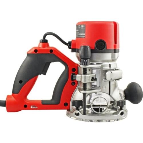 1316-1 Portable Woodworking Engraving Machine Slotting Machine 220V/1300W Trimming Machine DIY Electric Wood Milling Tool