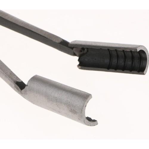 27.5cm Car Spark Plug Wire Removal Pliers Bend Head Valve Seal Ring Plier Pulling Cylinder Cable Insulated Handles Clamp Tool