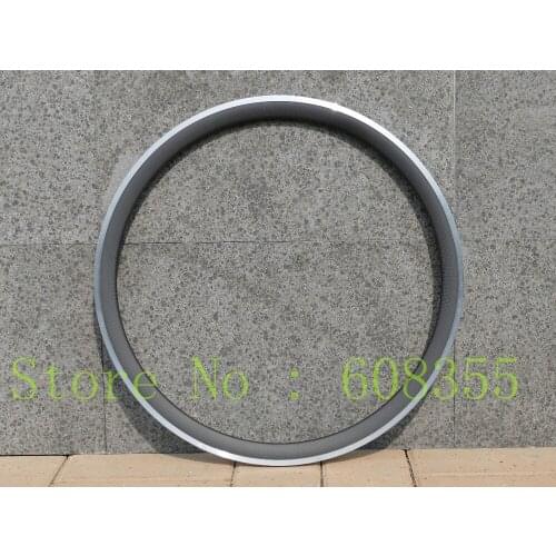 3k UD Carbon Matt Glossy 700C Road Bike Clincher Wheel Rim 38mm Alloy Brake Side 20.4mm 23mm width